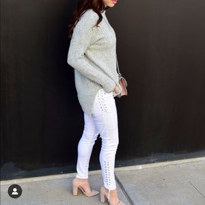 White Hudson jeans
